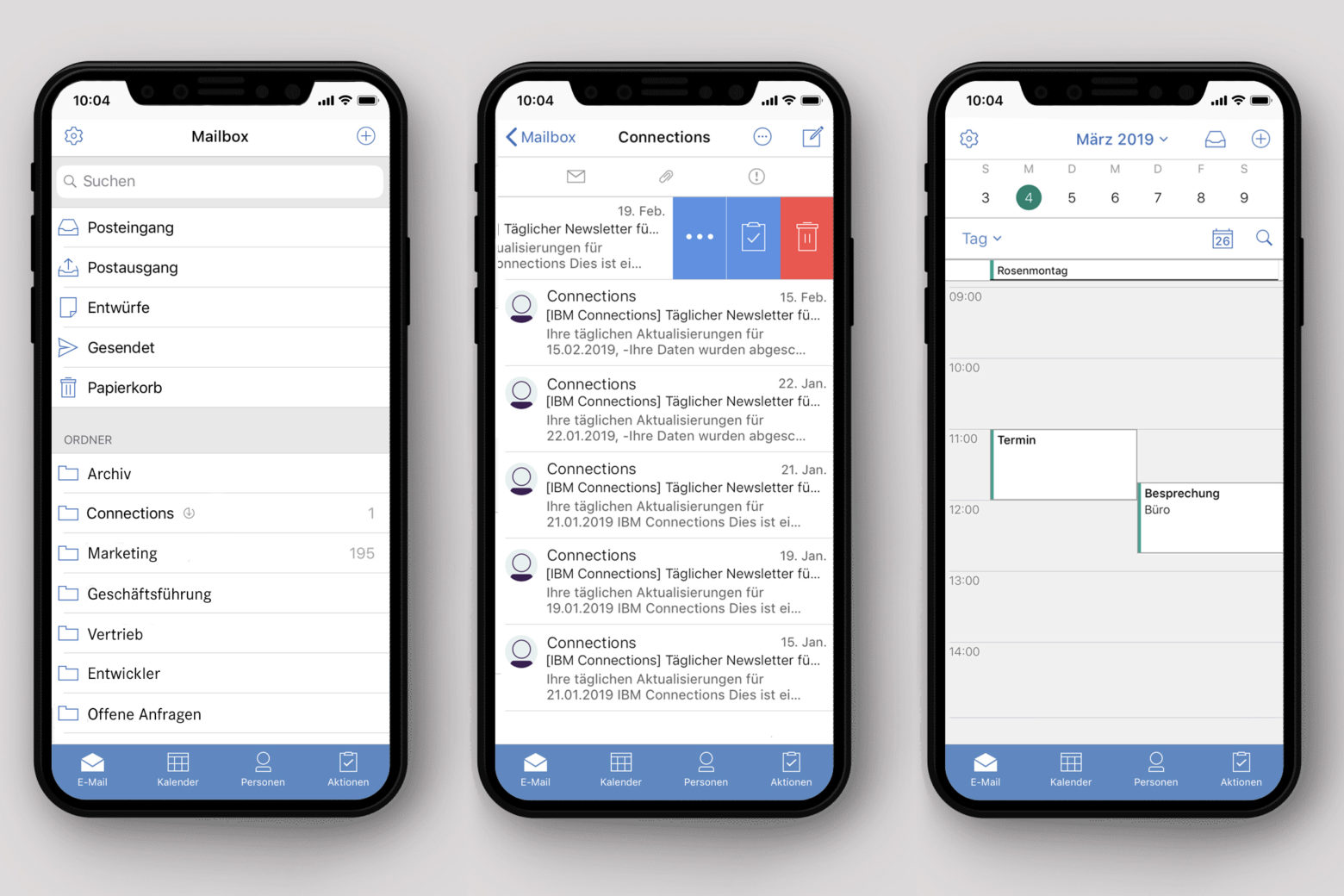 ibm notes traveler app